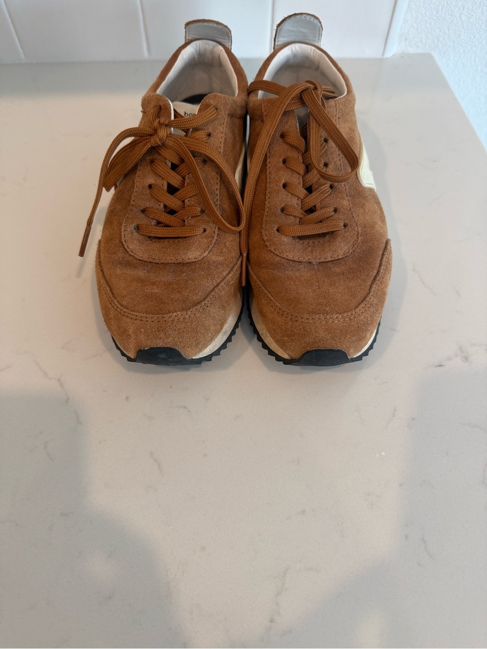 rag & bone women’s  Suede Sneakers in Tan